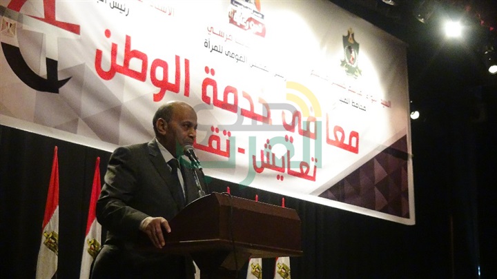 محافظ المنيا يشهد فعاليات "معاً في خدمة الوطن" للقومي للمرأة