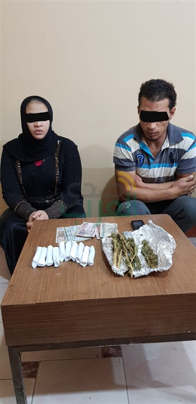 بالصور.. سقوط 7 من تجار المخدرات وحائزي السلاح بينهم سيدة في قبضة مباحث كفر الشيخ