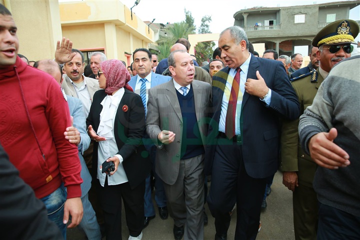 بالصور.. محافظ كفر الشيخ يفتتح مدرسة بالحامول بتكلفة 22.5 مليون جنيه