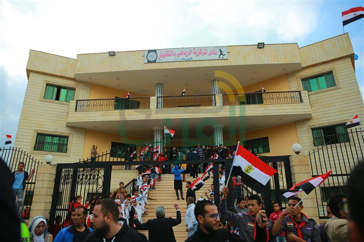 بالصور.. محافظ كفر الشيخ يفتتح مقر نادي المركزية الرياضي بالحامول