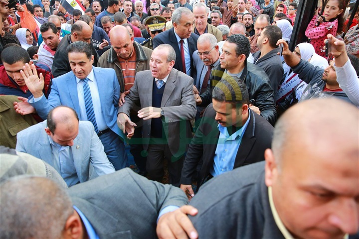 بالصور.. محافظ كفر الشيخ يفتتح مقر نادي المركزية الرياضي بالحامول
