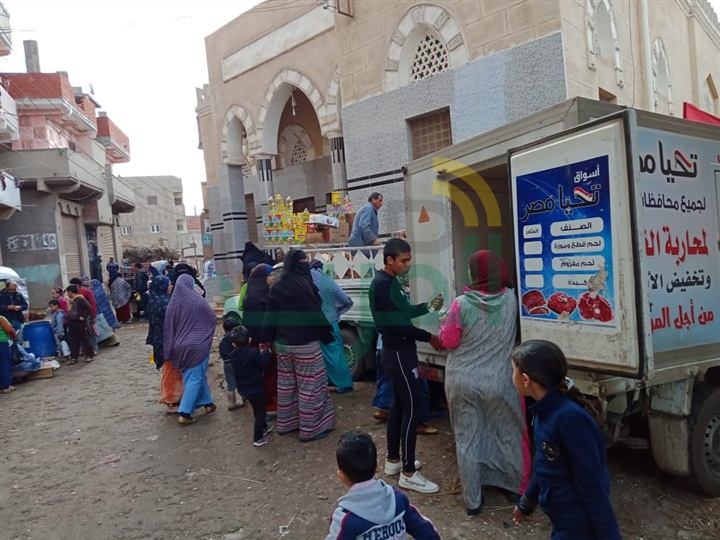 بالصور..."مستقبل وطن" بكفر الشيخ يواصل تقديم خدماته للشهر الثالث علي التوالي