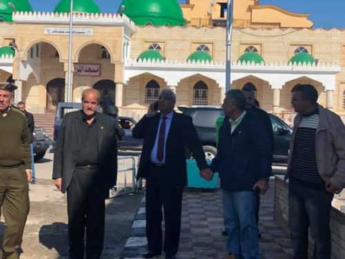 بالصور.. مدير أمن كفر الشيخ يتفقد الخدمات الأمنية في محيط الكنائس