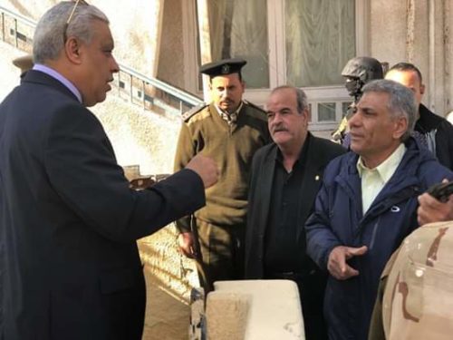 بالصور.. مدير أمن كفر الشيخ يتفقد الخدمات الأمنية في محيط الكنائس