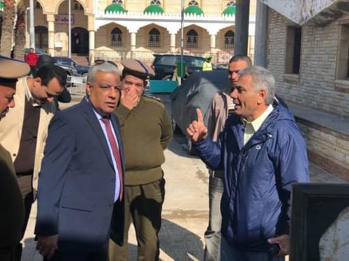بالصور.. مدير أمن كفر الشيخ يتفقد الخدمات الأمنية في محيط الكنائس