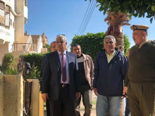 بالصور.. مدير أمن كفر الشيخ يتفقد الخدمات الأمنية في محيط الكنائس