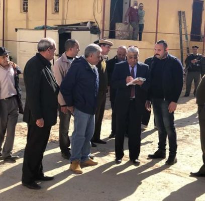 بالصور.. مدير أمن كفر الشيخ يتفقد الخدمات الأمنية في محيط الكنائس