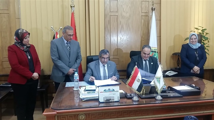 تعاون بين جامعة بنها ونقابتى المهندسين والصيادلة بالقليوبية