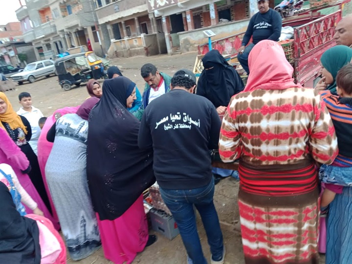 بالصور.. إقبال كبير على قوافل "مستقبل وطن" بقرى كفر الشيخ  