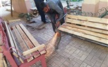 محافظ أسيوط يعلن تصنيع كراسى ومظلات ومعدات النظافة من مخلفات الحملات الميكانيكية
