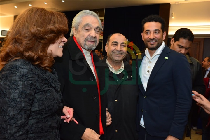 بالصور.. تكريم عمرو سعد في صالون فاطمة ناعوت بالصور.. تكريم عمرو سعد في صالون فاطمة ناعوت