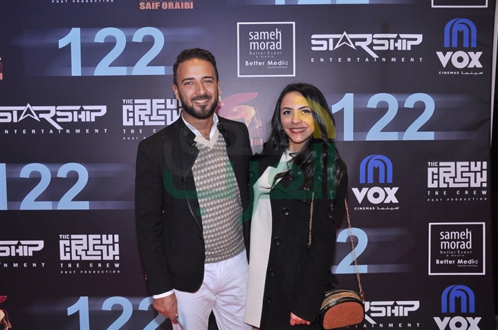 بالصور.. أبطال فيلم ١٢٢ يحتفلون بالعرض الخاص داخل مول مصر بالصور.. أبطال فيلم ١٢٢ يحتفلون بالعرض الخاص داخل مول مصر