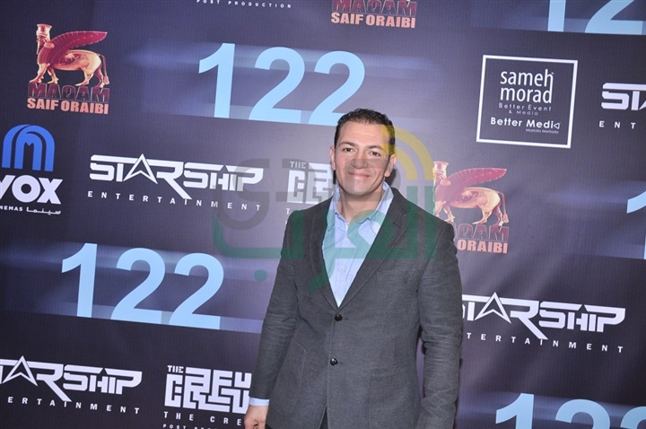 بالصور.. أبطال فيلم ١٢٢ يحتفلون بالعرض الخاص داخل مول مصر بالصور.. أبطال فيلم ١٢٢ يحتفلون بالعرض الخاص داخل مول مصر