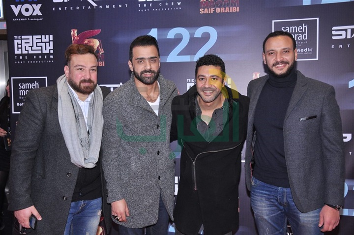 بالصور.. أبطال فيلم ١٢٢ يحتفلون بالعرض الخاص داخل مول مصر بالصور.. أبطال فيلم ١٢٢ يحتفلون بالعرض الخاص داخل مول مصر