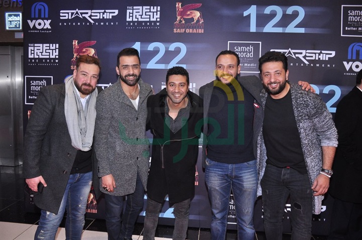 بالصور.. أبطال فيلم ١٢٢ يحتفلون بالعرض الخاص داخل مول مصر بالصور.. أبطال فيلم ١٢٢ يحتفلون بالعرض الخاص داخل مول مصر
