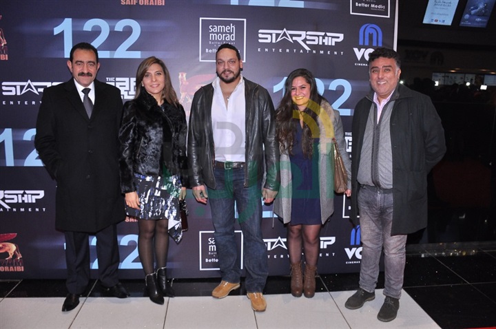 بالصور.. أبطال فيلم ١٢٢ يحتفلون بالعرض الخاص داخل مول مصر بالصور.. أبطال فيلم ١٢٢ يحتفلون بالعرض الخاص داخل مول مصر