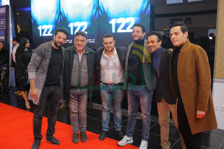 بالصور.. أبطال فيلم ١٢٢ يحتفلون بالعرض الخاص داخل مول مصر بالصور.. أبطال فيلم ١٢٢ يحتفلون بالعرض الخاص داخل مول مصر