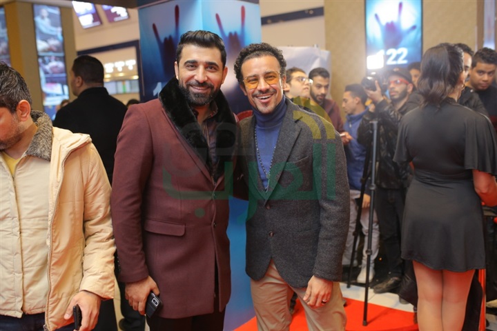بالصور.. أبطال فيلم ١٢٢ يحتفلون بالعرض الخاص داخل مول مصر بالصور.. أبطال فيلم ١٢٢ يحتفلون بالعرض الخاص داخل مول مصر