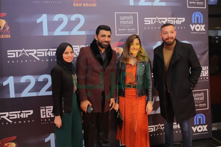 بالصور.. أبطال فيلم ١٢٢ يحتفلون بالعرض الخاص داخل مول مصر بالصور.. أبطال فيلم ١٢٢ يحتفلون بالعرض الخاص داخل مول مصر