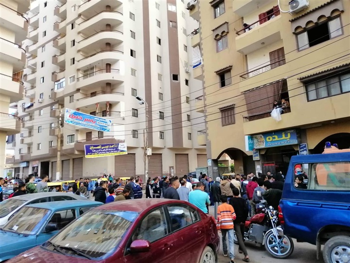 بالصور.. العثور علي أسرة مذبوحة في كفر الشيخ