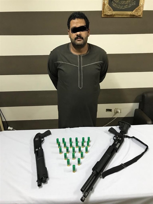 بالصور.. سقوط 3 عواطلية بحوزتهم بندقيتين خرطوش وهيروين في قبضة مباحث كفر الشيخ