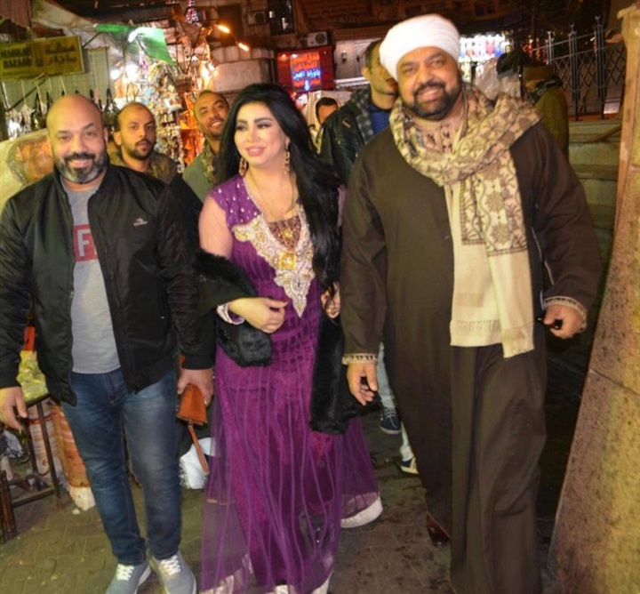 بالصور.. "حجازي" و"مروى" في رحاب الحسين بالصور.. "حجازي" و"مروى" في رحاب الحسين