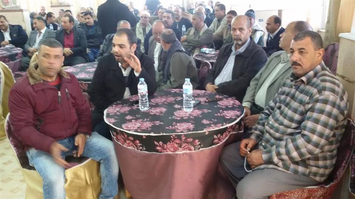 بالصور.. قيادات الأحزاب و«ضرائب مطوبس» تحتفلان بإنجازات حفيد زعيم الأمة