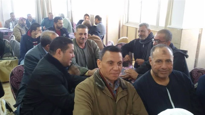 بالصور.. قيادات الأحزاب و«ضرائب مطوبس» تحتفلان بإنجازات حفيد زعيم الأمة