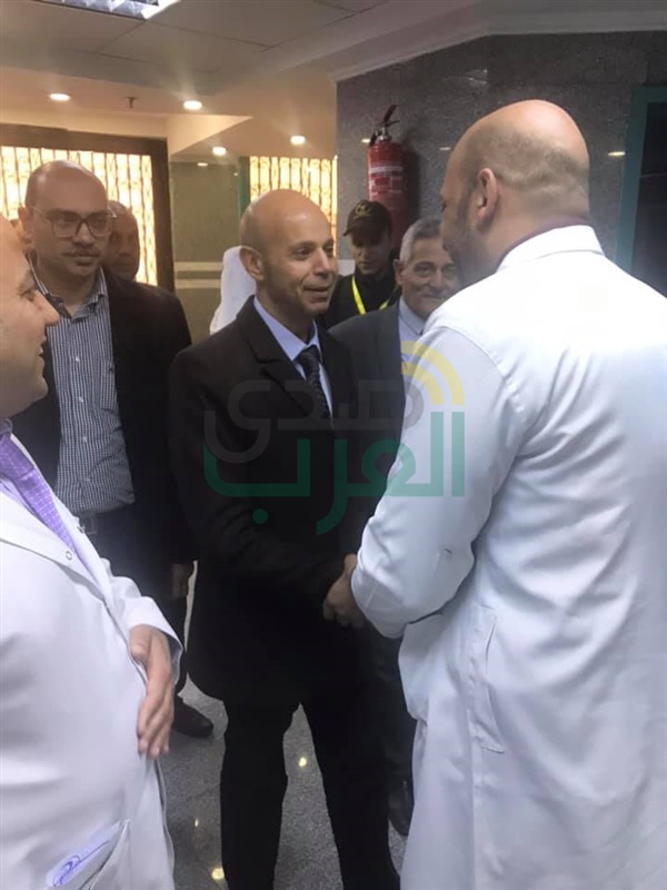 وكيل وزارة الصحة بالشرقية يفاجىء مستشفي فاقوس النموذجي