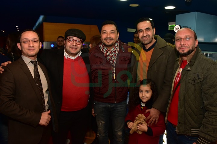 بالصور.. أبطال ساعة رضا يحضرون العرض الخاص للفيلم بالصور.. أبطال ساعة رضا يحضرون العرض الخاص للفيلم