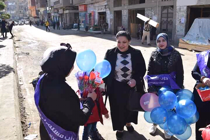بالصور.. "مستقبل وطن" بكفر الشيخ يشارك الأقباط أفراحهم بعيدالميلاد المجيد