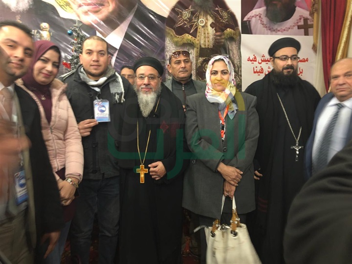 بالصور.. "مستقبل وطن" بكفر الشيخ يشارك الأقباط أفراحهم بعيدالميلاد المجيد