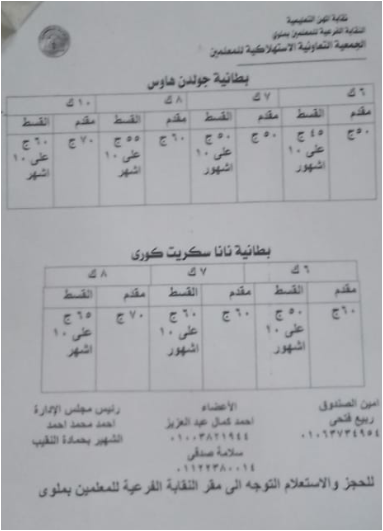 معلمو ملوي تطلق مبادرة "شتاء دافئ للمعلمين"