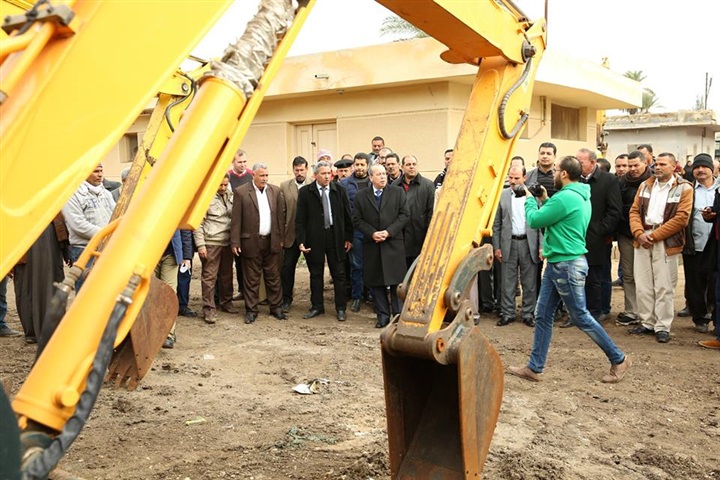 "جاويش": تنفيذ العديد من مشروعات استصلاح الأراضي لزيادة الإنتاج بكفر الشيخ