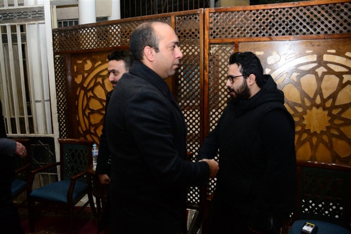 بالصور.. كريم محسن ونادر نور وأحمد المالكي في عزاء والد محمد شفيق بالصور.. كريم محسن ونادر نور وأحمد المالكي في عزاء والد محمد شفيق