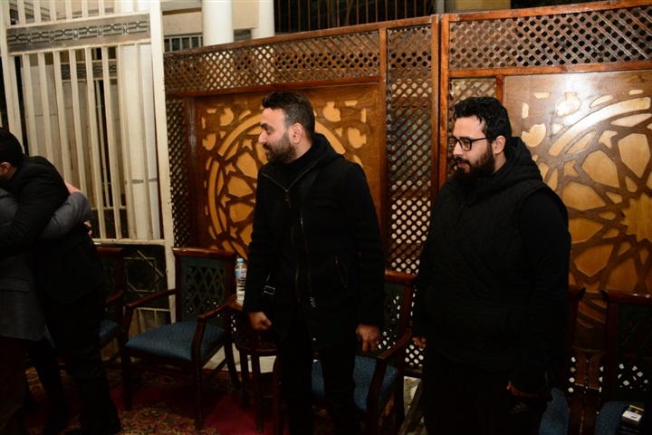 بالصور.. كريم محسن ونادر نور وأحمد المالكي في عزاء والد محمد شفيق بالصور.. كريم محسن ونادر نور وأحمد المالكي في عزاء والد محمد شفيق