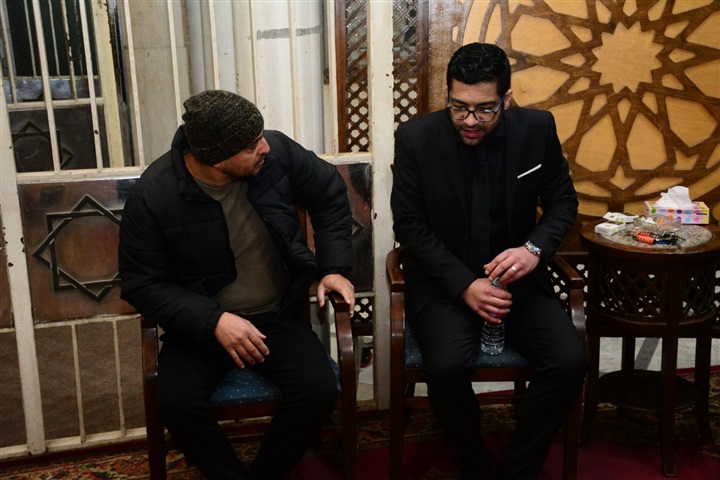 بالصور.. كريم محسن ونادر نور وأحمد المالكي في عزاء والد محمد شفيق بالصور.. كريم محسن ونادر نور وأحمد المالكي في عزاء والد محمد شفيق