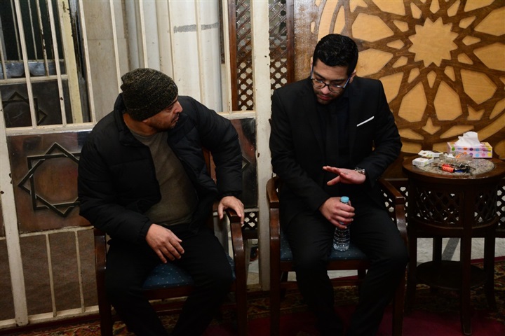 بالصور.. كريم محسن ونادر نور وأحمد المالكي في عزاء والد محمد شفيق بالصور.. كريم محسن ونادر نور وأحمد المالكي في عزاء والد محمد شفيق