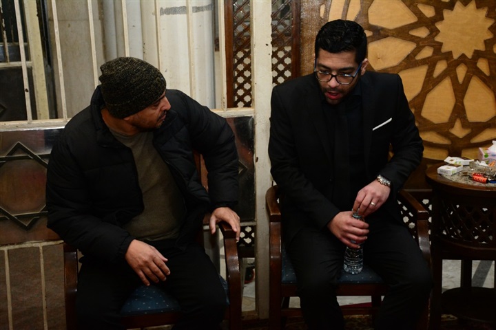 بالصور.. كريم محسن ونادر نور وأحمد المالكي في عزاء والد محمد شفيق بالصور.. كريم محسن ونادر نور وأحمد المالكي في عزاء والد محمد شفيق