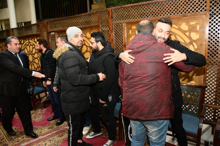 بالصور.. كريم محسن ونادر نور وأحمد المالكي في عزاء والد محمد شفيق بالصور.. كريم محسن ونادر نور وأحمد المالكي في عزاء والد محمد شفيق