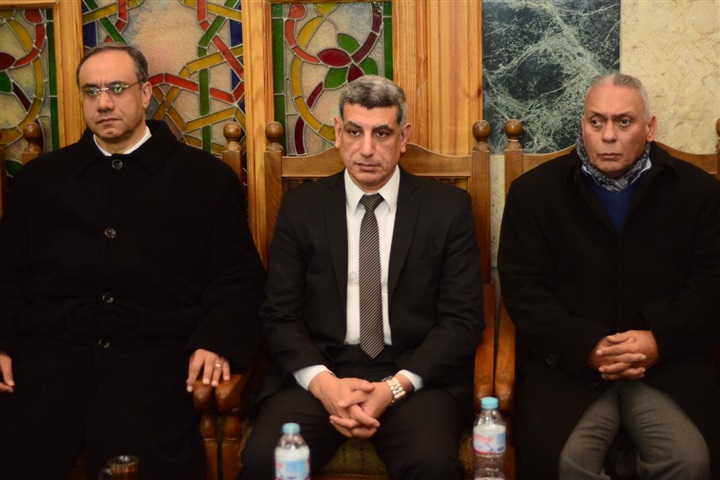 بالصور.. أسامة الشيخ وسفير فلسطين وغيرهم في عزاء والده جمال الشاعر بالصور.. أسامة الشيخ وسفير فلسطين وغيرهم في عزاء والده جمال الشاعر