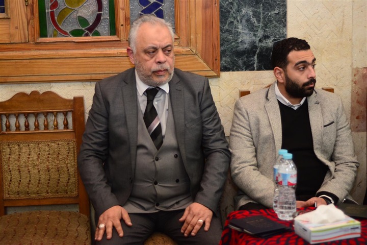 بالصور.. أسامة الشيخ وسفير فلسطين وغيرهم في عزاء والده جمال الشاعر بالصور.. أسامة الشيخ وسفير فلسطين وغيرهم في عزاء والده جمال الشاعر