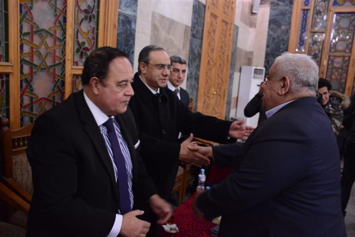 بالصور.. أسامة الشيخ وسفير فلسطين وغيرهم في عزاء والده جمال الشاعر بالصور.. أسامة الشيخ وسفير فلسطين وغيرهم في عزاء والده جمال الشاعر