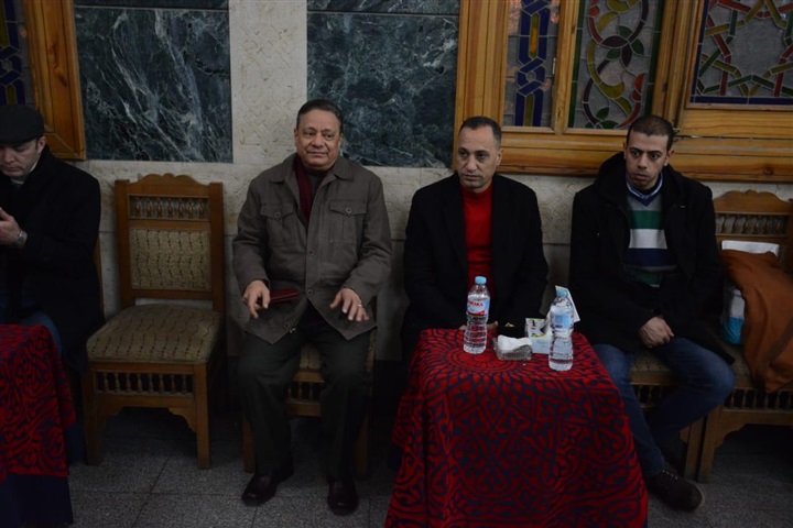 بالصور.. أسامة الشيخ وسفير فلسطين وغيرهم في عزاء والده جمال الشاعر بالصور.. أسامة الشيخ وسفير فلسطين وغيرهم في عزاء والده جمال الشاعر