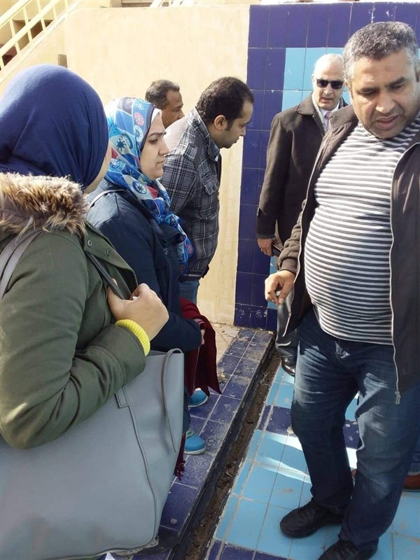 بالصور.."محروس": استئناف الأعمال الإنشائية الرياضية المتوقفة بكفر الشيخ