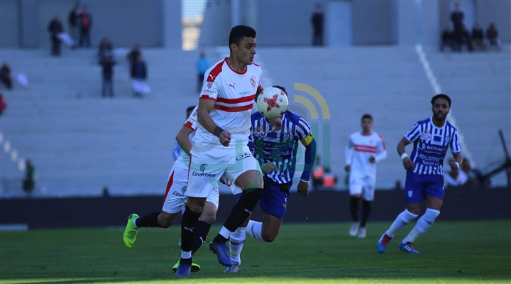 الزمالك يفرض التعادل السلبي على اتحاد طنجة المغربي في الكونفدرالية