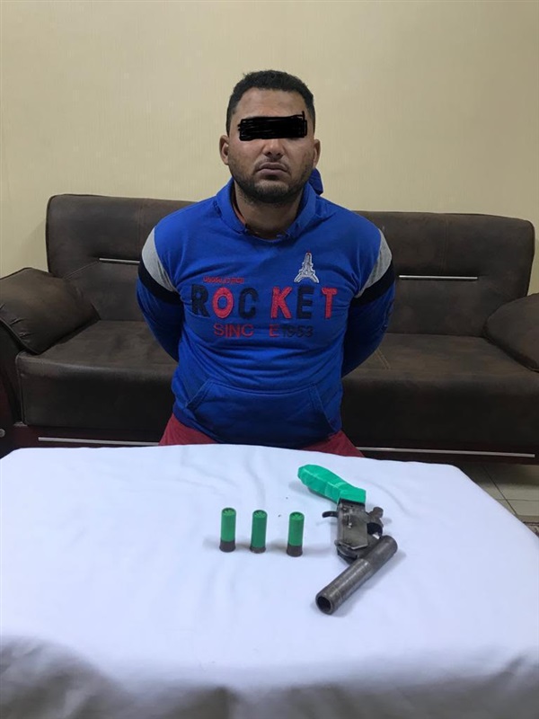 بالصور.. ضبط 6 متهمين بحوزتهم أسلحة ومخدرات بكفر الشيخ