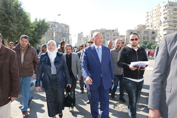 جولة لمحافظ القاهرة ومساعد الأمين العام لمجلس الوزراء لمتابعة المشروعات القومية