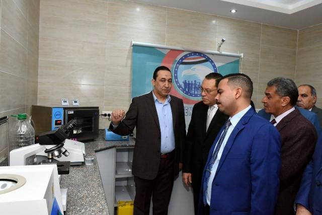 محافظ الشرقية ورئيس حزب مستقبل وطن يفتتحون المجمع الطبي لعيادات حزب مستقبل وطن بمدينة الزقازيق