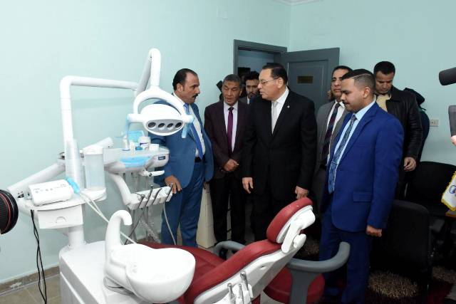 محافظ الشرقية ورئيس حزب مستقبل وطن يفتتحون المجمع الطبي لعيادات حزب مستقبل وطن بمدينة الزقازيق